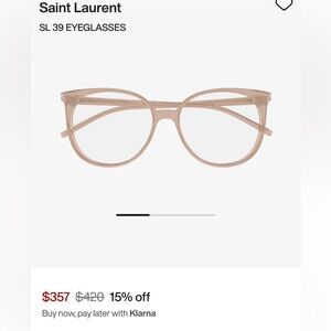 Saint Laurent eyeglasses